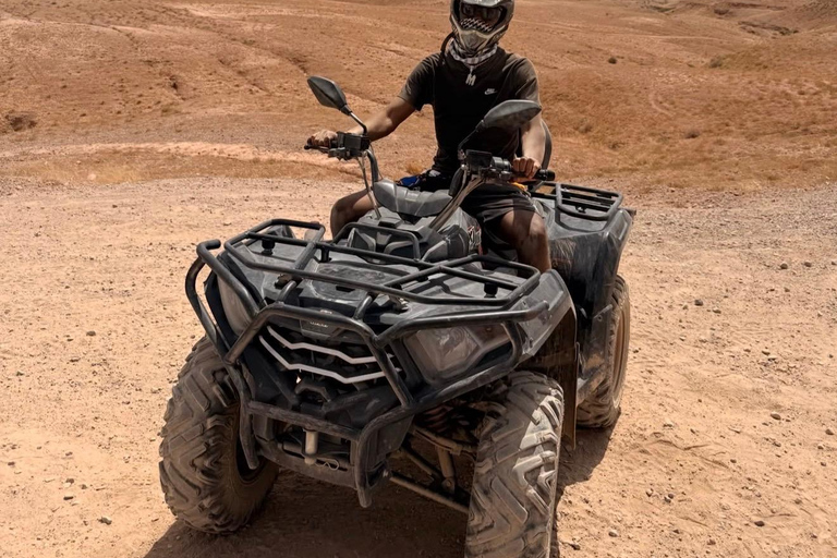 From Marrakech: Agafay Desert Quad Bike, Dinner & Live Show