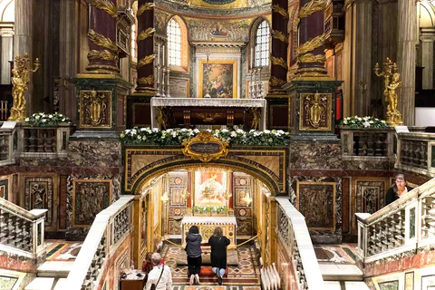 Santa Maria Maggiore : billet d'entrée avec le pape François, audioguide