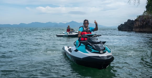 Langkawi: Jet Ski Fun Time Experience 30-Min (Double Rider)