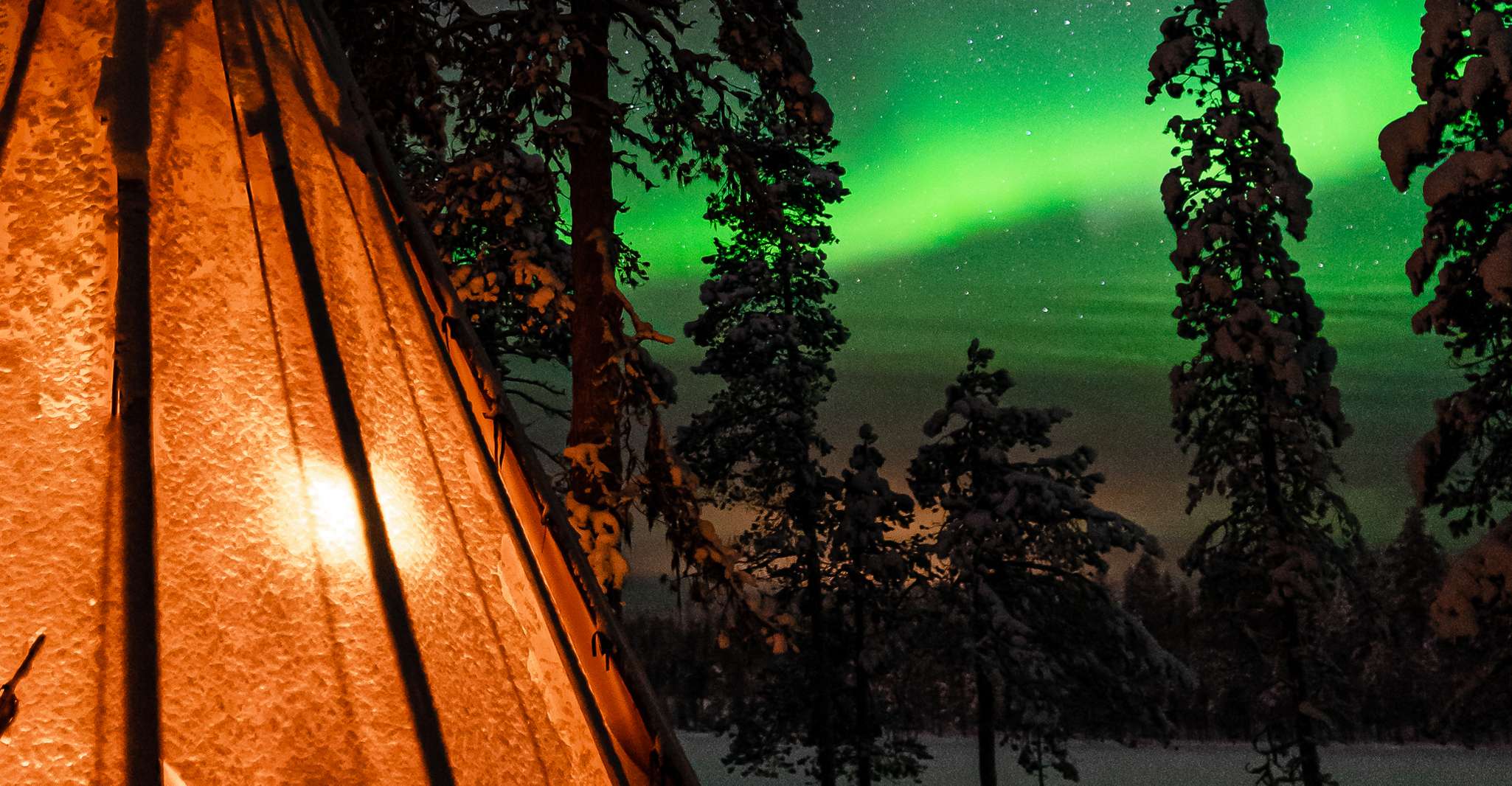 Saariselkä, Aurora Fototour mit dem Auto mit Transfer & Drinks - Hizvo