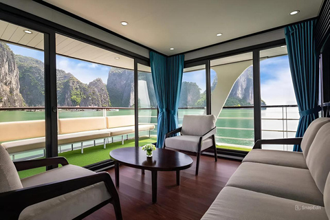 Ha Long Bay With Private Car & Private Luxury Crruise Ha Long Private Cruise & Private Car & Private Guide - 10h