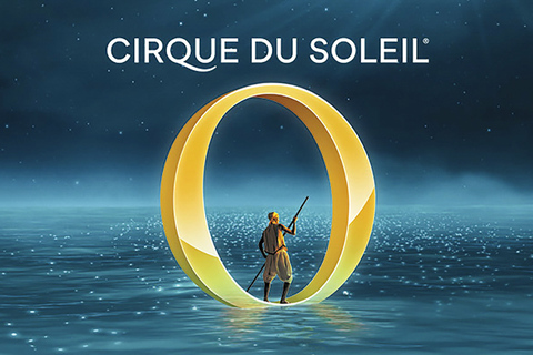 Las Vegas : spectacle "O" by Cirque du Soleil au BellagioSièges de catégorie C