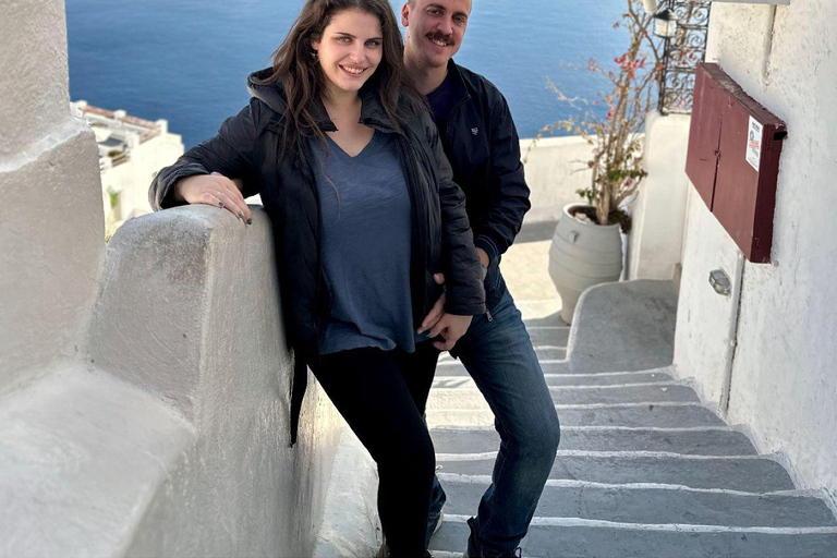 Santorini Private Customizable Land Tοur with Local Driver Santorini Private Land Tour With Local Driver