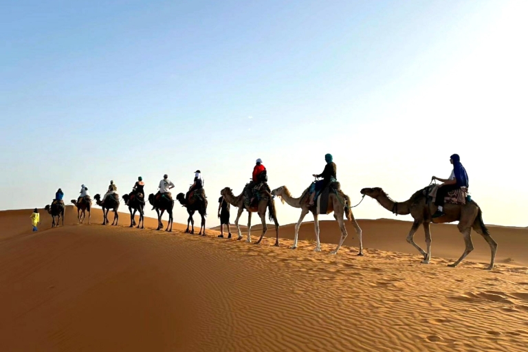 From Marrakech: Merzouga Desert Tour 3 Days Upgrade to the Luxury Tent in Merzouga