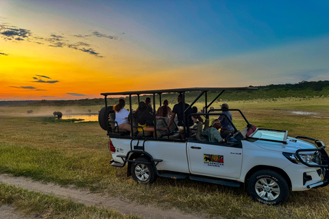 Cataratas Vitória: Passeio de carro pelo Parque Nacional do ZambezePasseio de carro à tarde