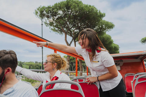 From Civitavecchia: Hop-On Hop-Off Rome Tour & Bus Transfer Rome Transfer Only by bus from Civitavecchia in Italian