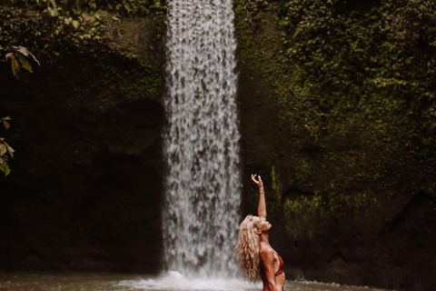 Privat ubud-tur Ris-terrass, tempel och hemligt vattenfall