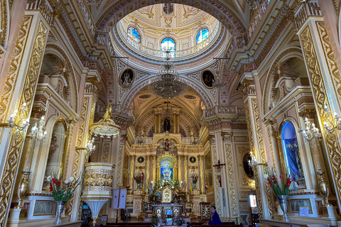 Depuis Mexico : Aventure d'une journée : Puebla, Cholula et Tonantzintla !Circuit : Aventure d'un jour : Puebla, Cholula et Tonantzintla, histoire et saveur