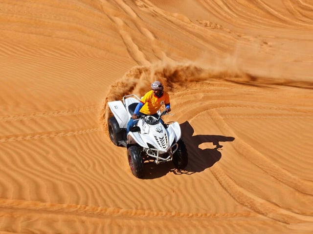 Dubai: Quad Bike or Dune Buggy Adventure and Optional Extras