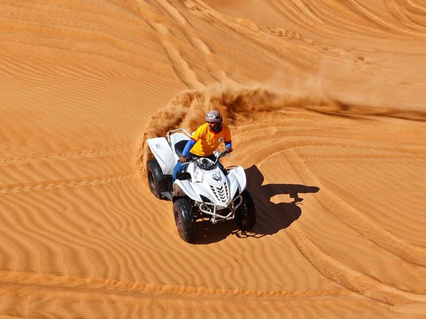 Dubai: Quad Bike or Dune Buggy Adventure and Optional Extras