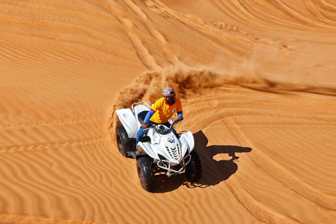 Dubai: Aventura de quadriciclo ou buggy nas dunas e extras opcionaisQuadriciclo em Dubai 30 minutos