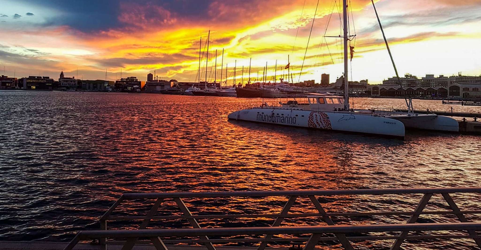 valencia catamaran cruise with sunset option