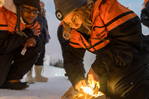 From Tromsø: Ice Domes Snow Park and Wilderness Experience Snow Park and Wilderness Experience: Morning Tour