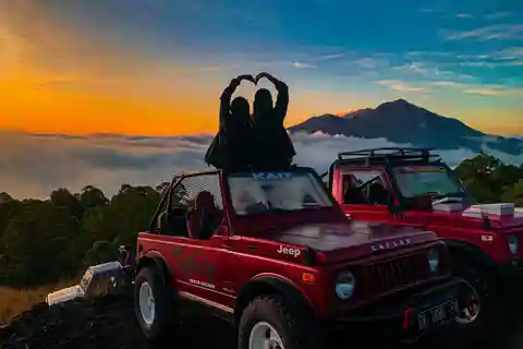 Bali: Mt Batur Sunrise Jeep z dodatkowymi opcjami wycieczek