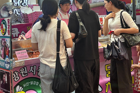 Tour gastronómico por el mercado Mangwon de Seúl: prueba Corea como un local