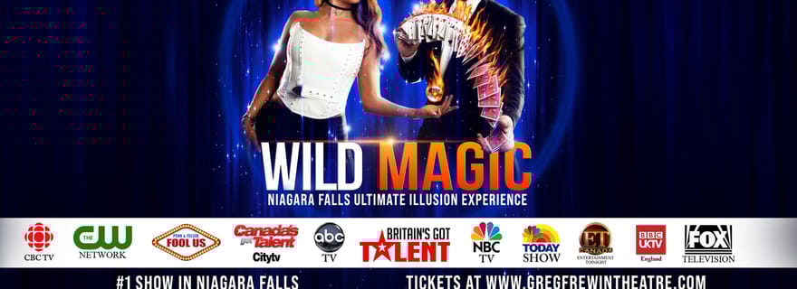 Chutes du Niagara : Théâtre de l'aventure et spectacle de magie de Greg Frewin