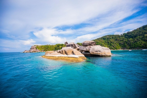 Z Khao Lak: jednodniowa wycieczka luksusowym katamaranem na wyspy Similan