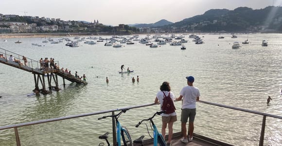 San Sebastian: Culture and Gastronomy Guided E-Bike Tour