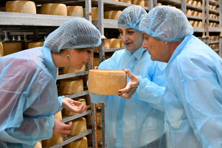 Cagliari: visit a cheese factory with tasting
