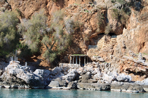 Chania: Boat Rental Almyrida Half day trip