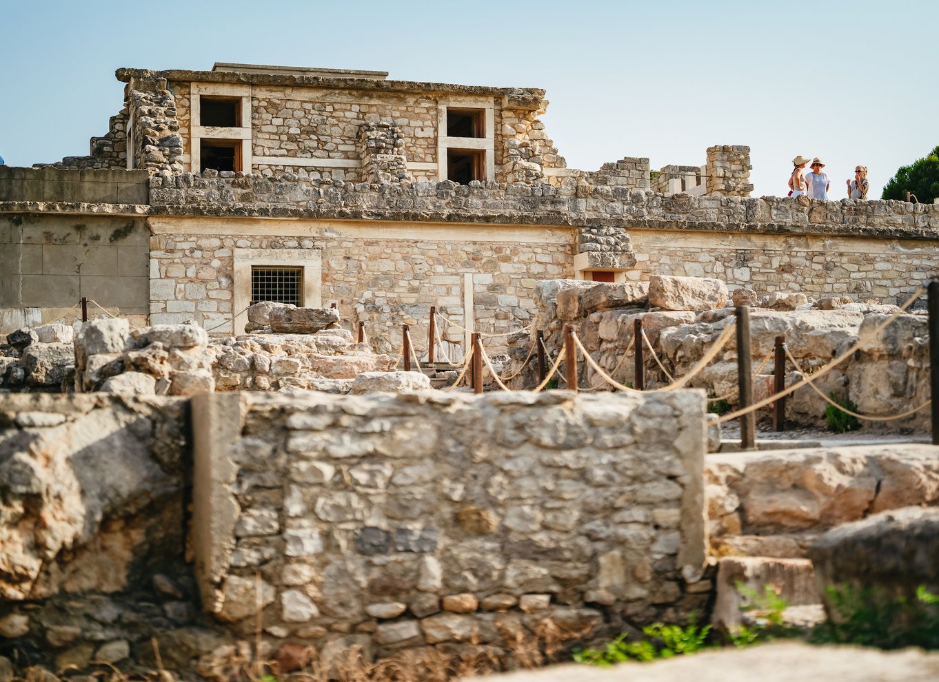 Knossos: Knossos-paladset - guidet byvandring uden kø