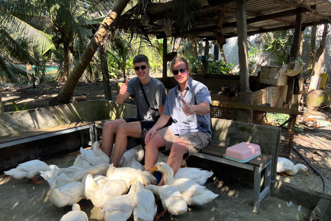 From HCMC-Mekong Delta Eco Tour: Non-Touristy & Small Group Pickup & Drop-off in District 1