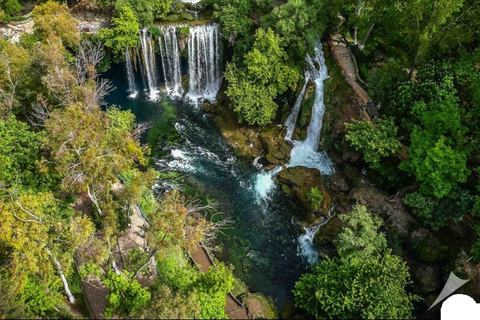 Antalya: Geführte Stadttour mit Bootstour und Wasserfällen
