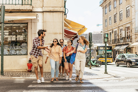 Lisboa: tour gastronómico y vinícola a pieLisboa: tour a pie de comida y vino - privado