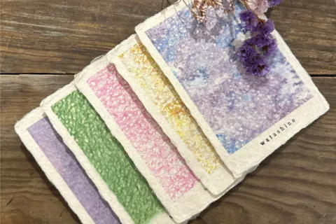 Tokyo Asakusa : Atelier de fabrication de papier japonais à la main