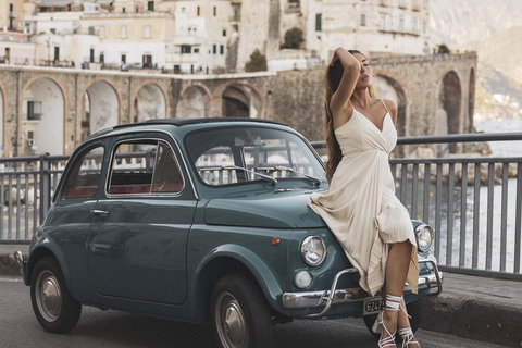 سورينتو وساحل أمالفي: جولة تصويرية بسيارة فيات 500 الكلاسيكية