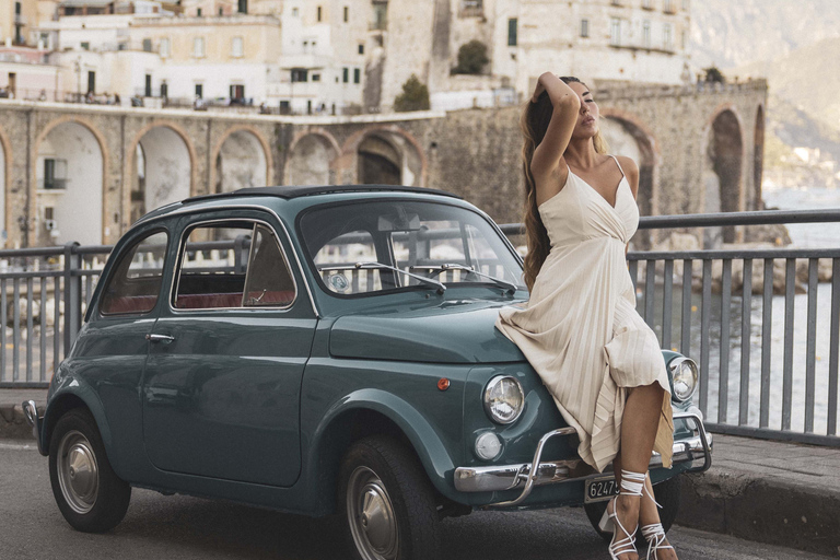 سورينتو وساحل أمالفي: جولة تصويرية بسيارة فيات 500 الكلاسيكية