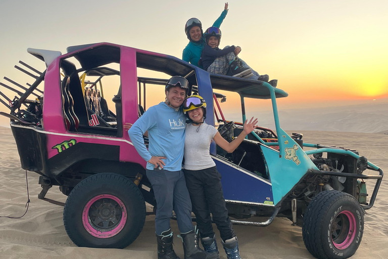 Huacachina: Professional Sandboard & Sand Ski with DuneBuggy