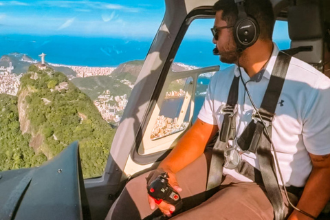 Rio de Janeiro: Private Helicopter Doors On/Off Tour Shared Helicopter Doors Off Tour