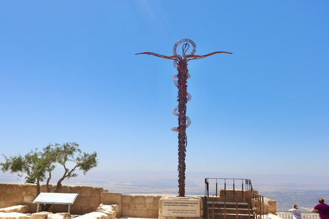 From Amman : Madaba, Mount Nebo and Dead SeaAll inclusive