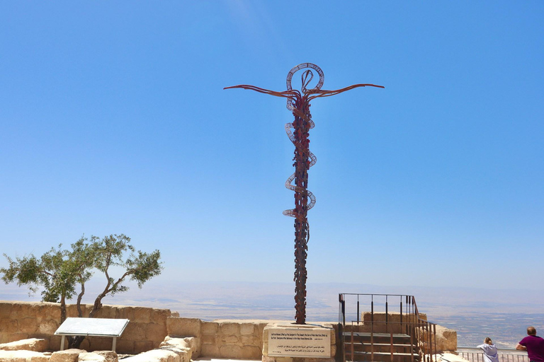 From Amman : Madaba, Mount Nebo and Dead SeaAll inclusive