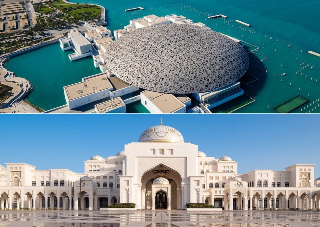 Visit Abu Dhabi Louvre & Qasr Al Watan Combo Ticket + Bonus eSIM in Yas Island