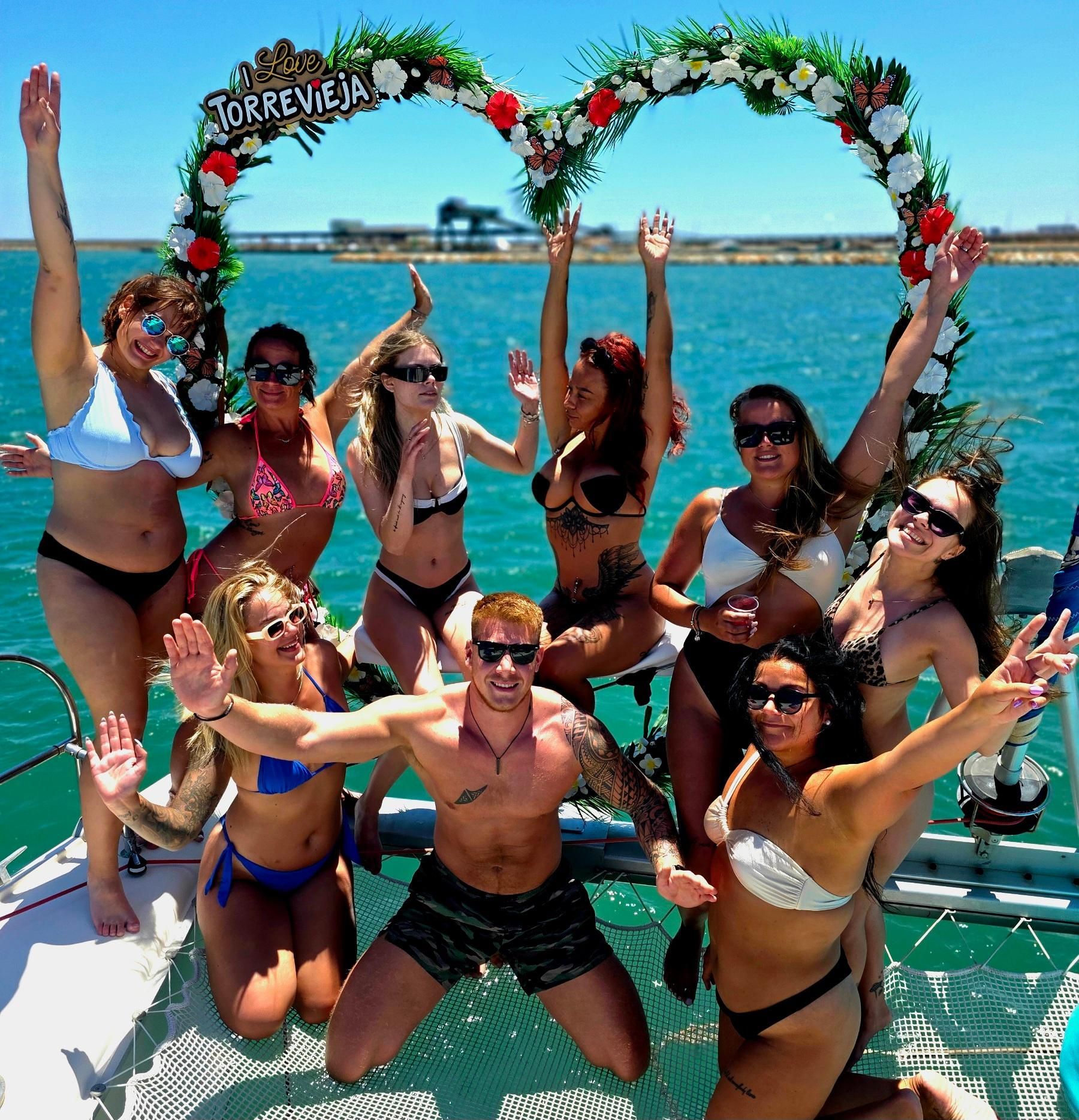 Torrevieja: Piraten-Sonntagsparty-Bootstour
