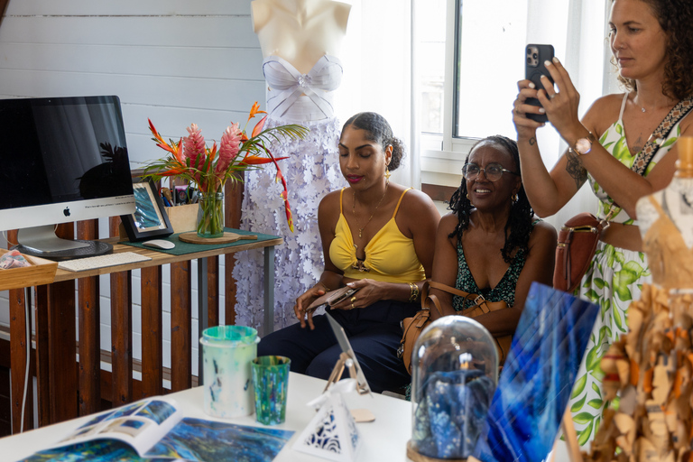 ART TOUR GUADELOUPE: guided visits, local lunch by private bus ART TOUR GUADELOUPE: guided tours, local lunch, by private bus