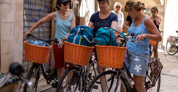 Bari: Fahrradverleih in der Stadt