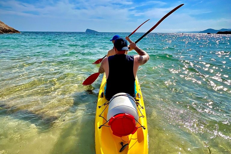 Benidorm: Guided Kayak Tour with Snorkeling and Photos