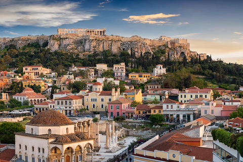 From Piraeus port : Athens city tour with Acropolis & Plaka with Acropolis entry ticket