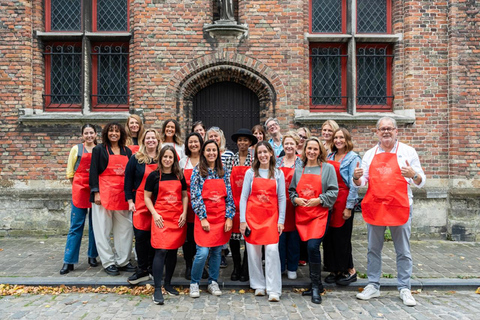 Bruges: Workshop de fabrico de chocolate belga com prova de cerveja