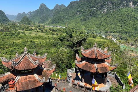 From Hanoi: Ban Gioc Waterfall - Angel Mountain Full-Day