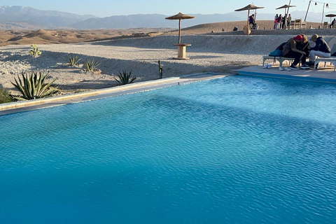 Marrakech : Découverte d'Agafay avec déjeuner et piscine