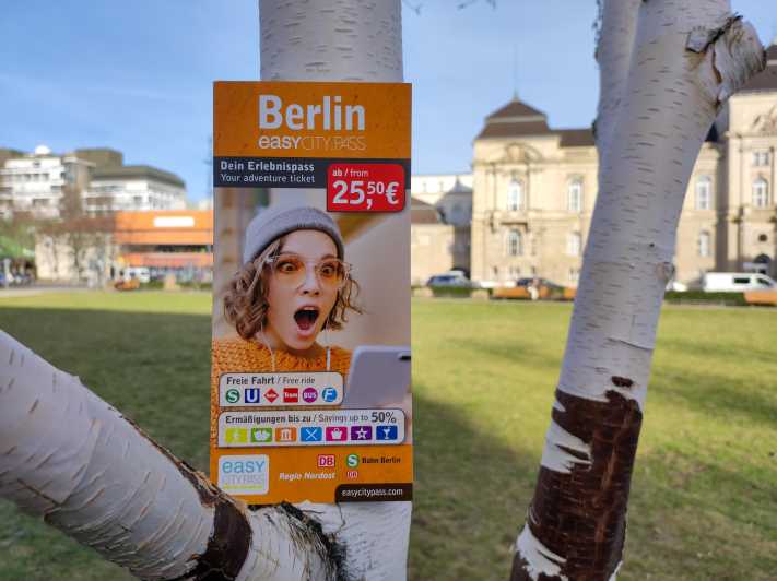 EasyCityPass Berlin Zone ABC: Public Transport and Discounts