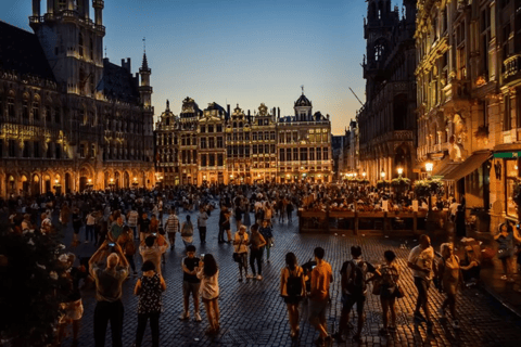 Bruxelles : Visite à pied de 3 heures des lumières de Noël et des marchés