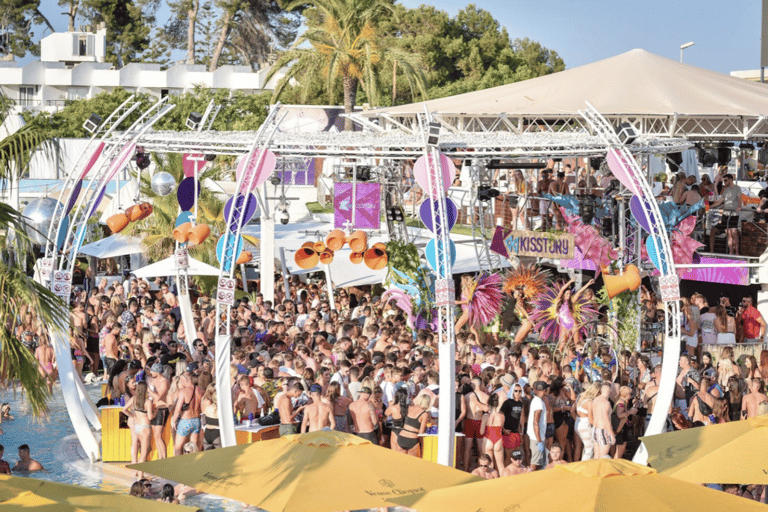 Ibiza: Sunset Boat Party, Club Entry & O Beach (2-Day Pass)