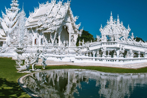 From CM: Chiang Rai White, Blue, Red/Black Temple with Lunch Chiang Rai: White, Blue, and Red Temples Day Tour with Lunch