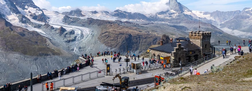 Excursion d'une demi-journée en petit groupe au sommet du Gornergrat à Zermatt