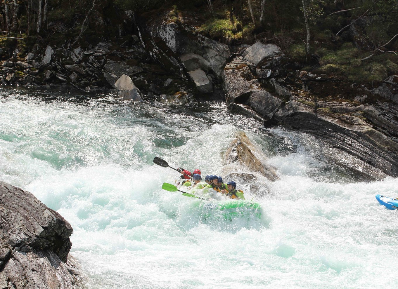 Voss: Spændende Whitewater Rafting guidet tur